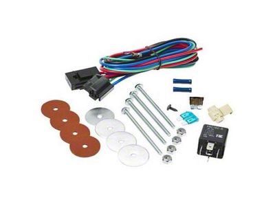 Universal Single Fan Mounting Kit; 24-Volt (Universal; Some Adaptation May Be Required)