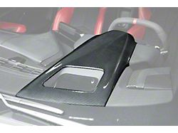 Upper Dashboard Pad Instrument Panel Cover; Carbon Fiber (20-25 Corvette C8)