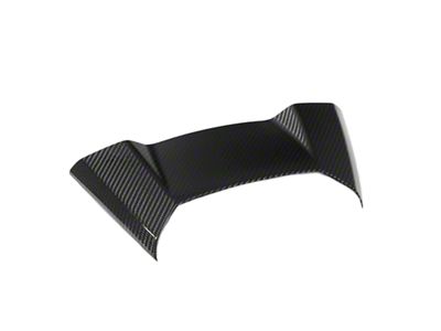 Upper Waterfall Speaker Grille Cover; Carbon Fiber (20-25 Corvette C8)