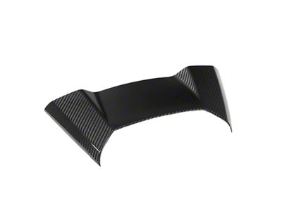 Upper Waterfall Speaker Grille Cover; Carbon Fiber (20-24 Corvette C8)