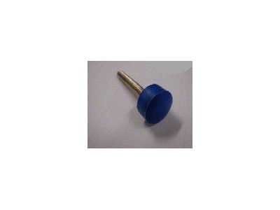 Urethane Front Hood Adjuster Bumper; Nassau Blue (97-04 Corvette C5)