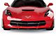 V3R Front Bumper Splitter; Gloss Black Vinyl (14-19 Corvette C7)