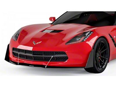 V3R Front Bumper Splitter; Urban Camo Vinyl (14-19 Corvette C7)