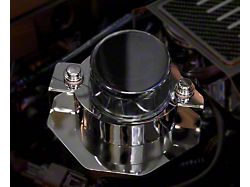 Vacuum Pump Actuator Cover with Cap; Polished (14-19 Corvette C7)