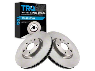 Vented Rotors; Front Pair (14-19 Corvette C7 Stingray w/ Standard JL9 Brake Package)