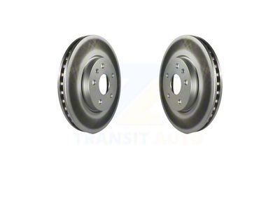 Vented Rotors; Front Pair (20-25 Corvette C8 Stingray w/o Z51 Brake Package)