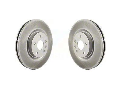 Vented Rotors; Front Pair (20-25 Corvette C8 Stingray w/ Z51 Brake Package)