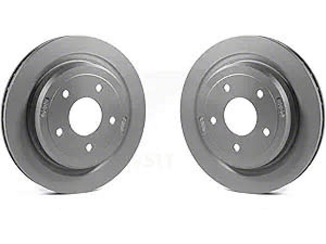 Corvette Vented Rotors; Rear Pair (97-04 Corvette C5; 05-13 Corvette C6 ...