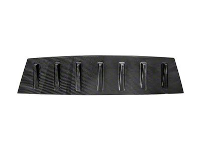 Vortex Generator Roof Spoiler; Carbon Fiber (20-25 Corvette C8 Coupe)