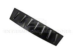 Vortex Generator Roof Spoiler; Matte Black (20-25 Corvette C8 Coupe)