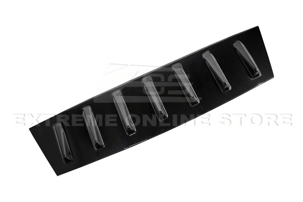 Corvette Vortex Generator Roof Spoiler; Matte Black (20-26