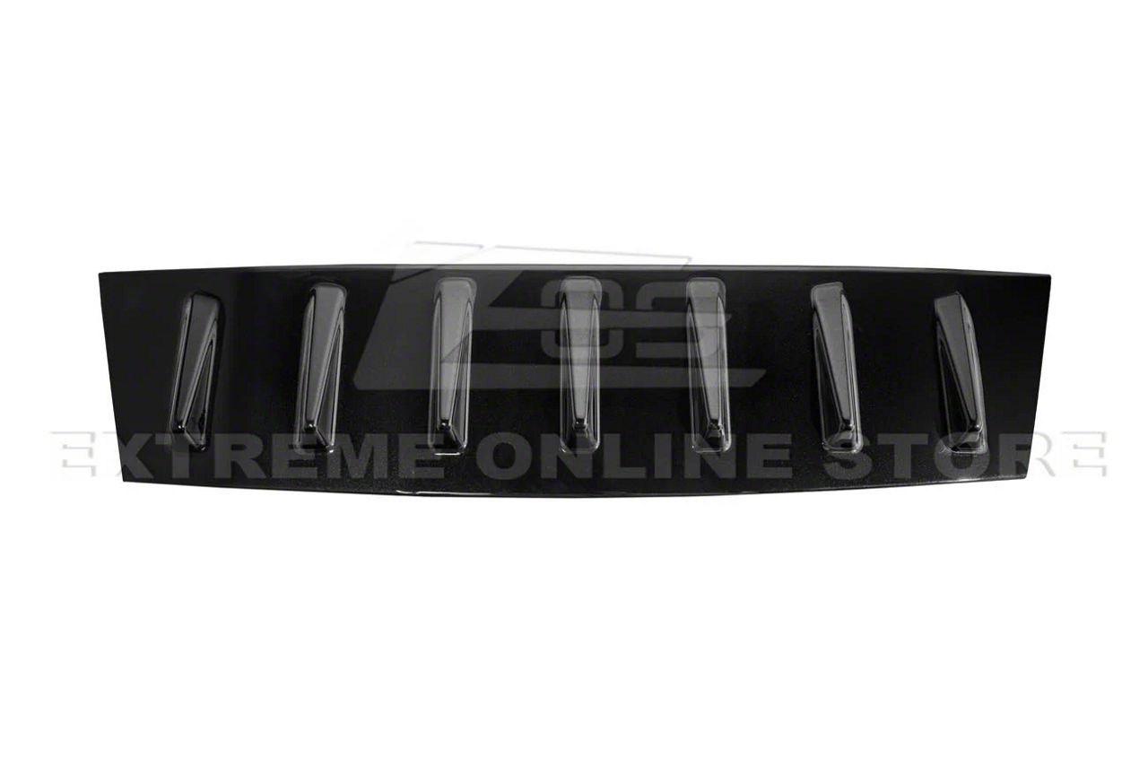 Corvette Vortex Generator Roof Spoiler; Matte Black (20-26