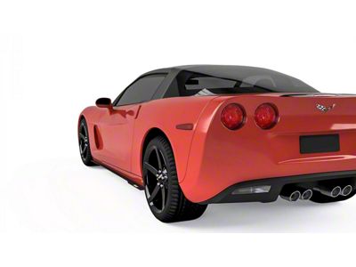 VZ Style Side Skirt Splitters; Urban Camo Vinyl (05-13 Corvette C6)