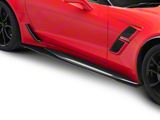 VZR1 Style Side Skirt Splitters; Carbon Flash Metallic Vinyl (14-19 Corvette C7, Excluding ZR1)