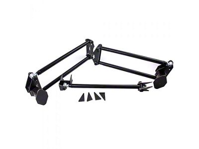 Weld-On Parallel 4-Link Kit with 1.25-Inch DOM Bars (Universal; Some Adaptation May Be Required)