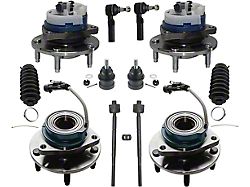 Wheel Hub Assemblies with Ball Joints and Tie Rods (97-08 Corvette C5 & C6)