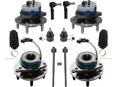 Wheel Hub Assemblies with Ball Joints and Tie Rods (97-08 Corvette C5 & C6)