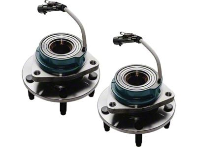 Wheel Hub Assemblies; Rear (97-08 Corvette C5 & C6)