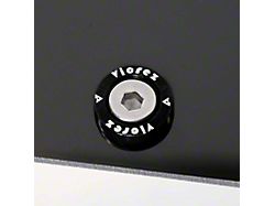 Wicker Bill Spoiler Premium Hardware Set; Black (Universal; Some Adaptation May Be Required)