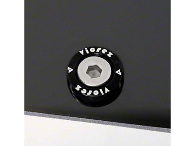 Wicker Bill Spoiler Premium Hardware Set; Black (Universal; Some Adaptation May Be Required)