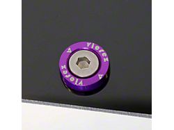Wicker Bill Spoiler Premium Hardware Set; Purple (Universal; Some Adaptation May Be Required)