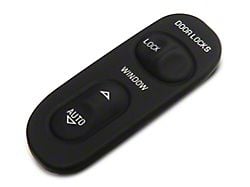 OPR Window/Lock Switch; Passenger Side (97-04 Corvette C5)