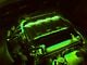 Wireless Remote Controlled Fuel Rail Cover LED Lighting Kit Superbright Green (14-19 Corvette C7)