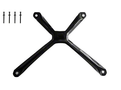 X-Brace; Carbon Flash Metallic (20-25 Corvette C8 Coupe w/o Z06 Engine Cover)