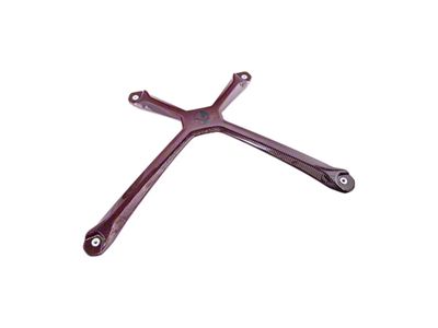 X-Brace; Red Carbon Fiber (20-25 Corvette C8 Coupe w/o Z06 Engine Cover)