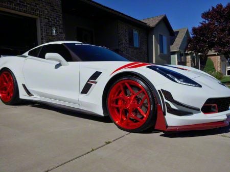 Corvette XIK 101 Canards; Carbon Fiber (14-19 Corvette C7