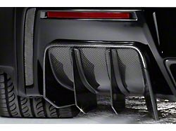 XIK Series 1 Rear Diffuser; Carbon Fiber (14-19 Corvette C7 Stingray, Z06, Grand Sport, ZR1)