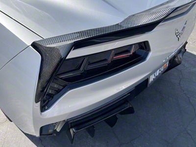 XIK Series II Rear Deck Wing; Carbon Fiber (14-19 Corvette C7 Stingray, Z06, and Grand Sport)