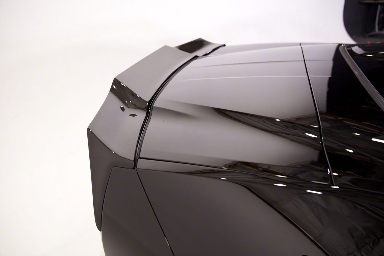 Corvette XIK Series II Rear Deck Wing; Carbon Fiber (14-19