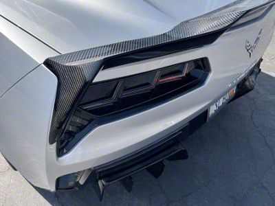 XIK Series II Rear Deck Wing; Carbon Fiber (14-19 Corvette C7, Excluding ZR1)