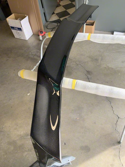 Corvette XIK Series II Rear Deck Wing; Carbon Fiber (1419 Corvette C7, Excluding ZR1) Free