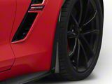 XL Extended Style Front Splash Guards; Carbon Flash Metallic (14-19 Corvette C7, Excluding ZR1)