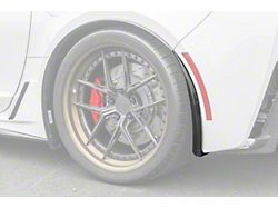 XL Extended Style Rear Splash Guards; Carbon Fiber (14-19 Corvette C7, Excluding ZR1)