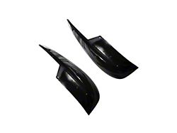 XL Extended Package Rear Splash Guards; Gloss Black (05-13 Corvette C6 Base)