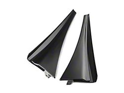 XL Extended Package Rear Splash Guards; Primer Black (14-19 Corvette C7, Excluding ZR1)