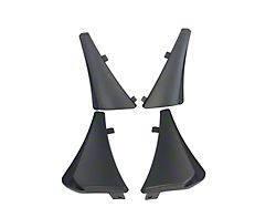 XL Premium Splash Guards; Carbon Flash Metallic (20-25 Corvette C8 Stingray)