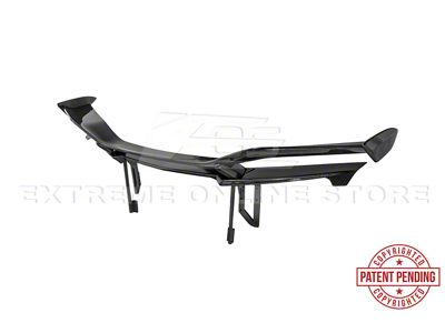 Z06 Conversion High Rear Spoiler; Carbon Fiber (23-25 Corvette C8 E-Ray, Z06)