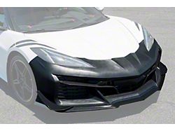 Z06 Style Conversion Front Bumper; Unpainted (20-26 Corvette C8, Excluding Z06)