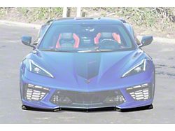 Z06 Style Front Splitter Lip; Carbon Flash Metallic (20-26 Corvette C8, Excluding Z06)