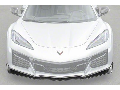 Z06/Z07 Performance Extended Package Chin Splitter; Carbon Fiber (23-26 Corvette C8 E-Ray, Z06)