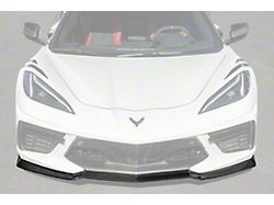 Z07 Performance Package Front Splitter Lip; Carbon Fiber (20-26 Corvette C8 Stingray)