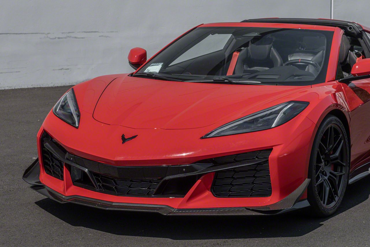 Corvette Z07 Performance Package Ground Effects; Carbon