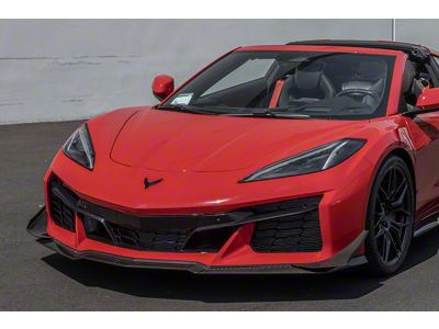 Z07 Performance Package Ground Effects; Carbon Fiber (23-25 Corvette C8 Z06)