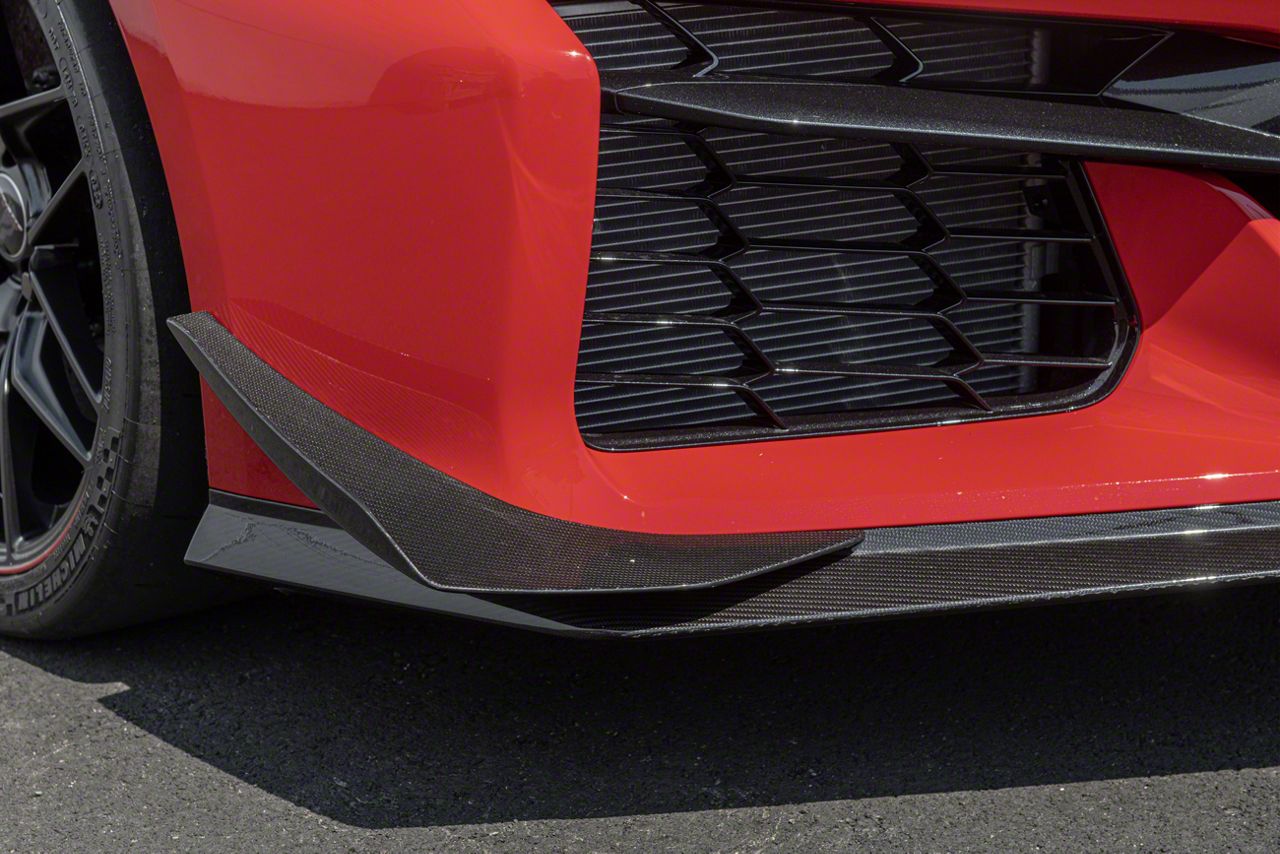 Corvette Z07 Performance Package Ground Effects; Carbon