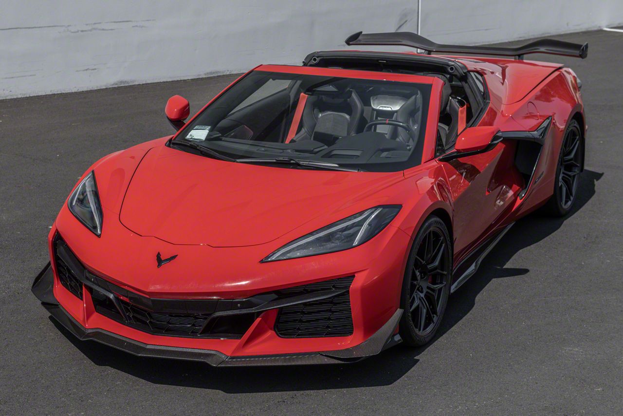 Corvette Z07 Performance Package Ground Effects; Carbon