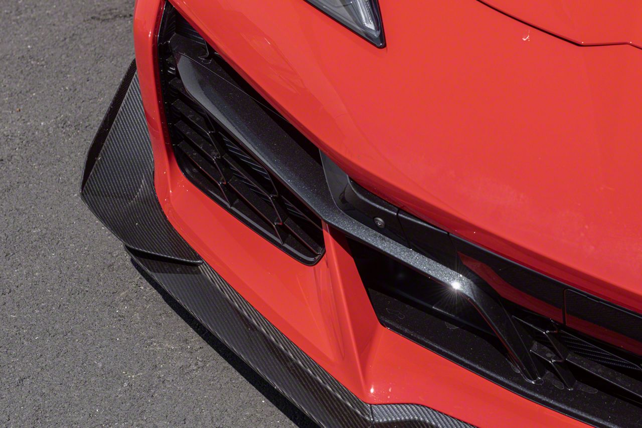 Corvette Z07 Performance Package Ground Effects; Carbon